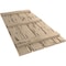Ekena Millwork Rustic Four Board Spaced Board-n-Batten Pecky Cypress Faux Wood Shutters, 23 1/2"W x 60"H SHUBSS23X60PCPR - alternate 7